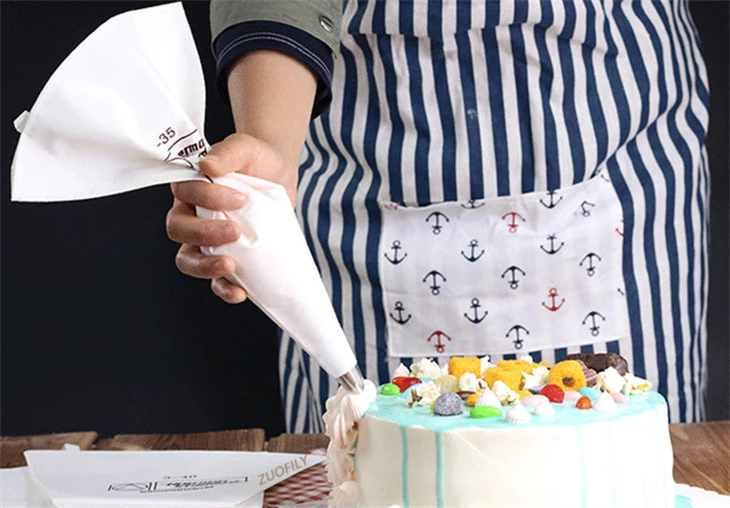 3 Size Reusable Cotton Pastry Bag for Icing Piping Thicken Fondant Cake Cream Baking Decoration Tool Kitchen Cookie Bakeware 1Pc - Buy online at  Vibe In Cart.