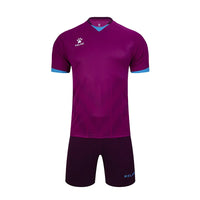 Men's Short Sleeve Polyester Soccer Jersey Tracksuit Set