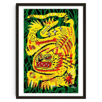 Classical Abstract Canvas Wall Art Print, Unframed, Vertical