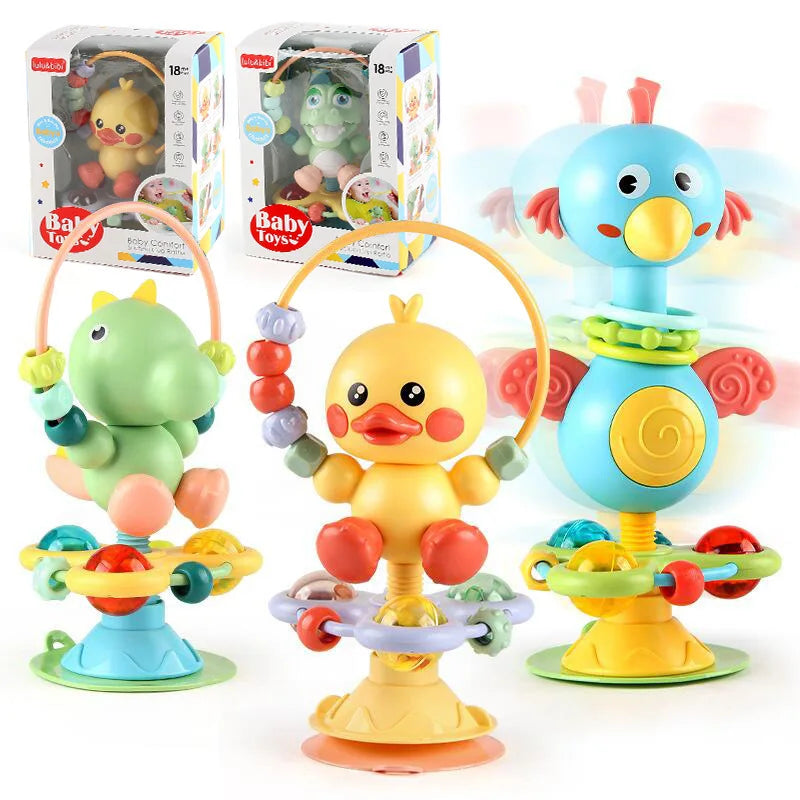 Baby cartoon soothing ringing toy fun sound effects nursery rhyme baby dining table suction cup puzzle early education toy - Buy online at  Vibe In Cart.