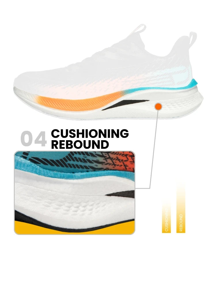 Baasploa Running Shoes Men Carbon Plate Professional Cushioning Anti-slip Sneaker Female Casual Breathable Jogging Sports Shoes - Buy online at  Vibe In Cart.