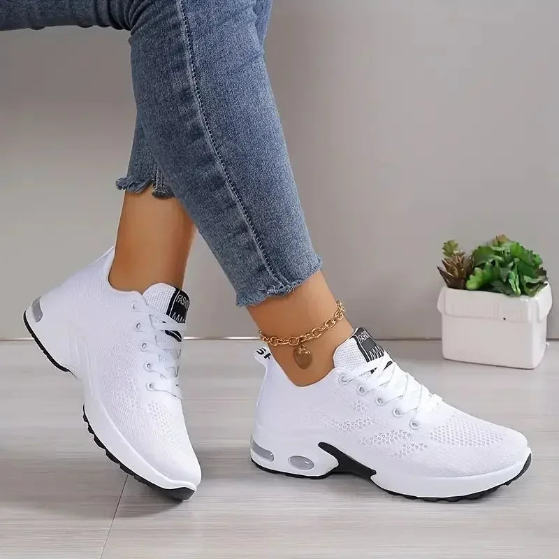 Women's Causal Sneakers Mesh Lightweight Platform Breathable Running Shoe Fashion Comfortable Daily Outdoor Luxury Women's Shoes - Buy online at  Vibe In Cart.
