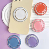 Magnetic Folding Universal Plastic Mobile Phone Grip Holder and Stand