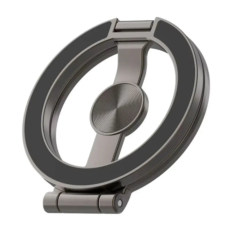 Universal Double Sided Magnetic Phone Ring Holder with Folding Stand