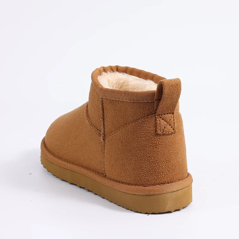 Luxury Winter Short Plush Snow Boots Cotton Shoes New Anti-suede Women Boots Casual Flat Nonslip Cotton Boots Mini Fur Boots - Buy online at  Vibe In Cart.