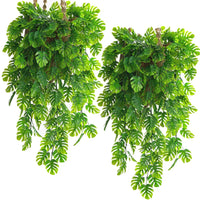 2pcs Artificial Plants Monstera Leaf Vines Green Hanging Garland for Wall Decor Home Garden Wedding Party Decoration Fake Plant - Buy online at  Vibe In Cart.