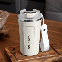 Stainless Steel Vacuum Insulated Bottle with Temperature Display, 380/510ml