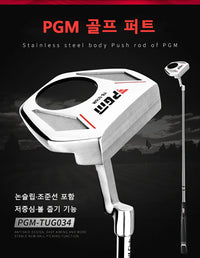 Men's Steel Shaft Golf Putter with Ball Pickup Function