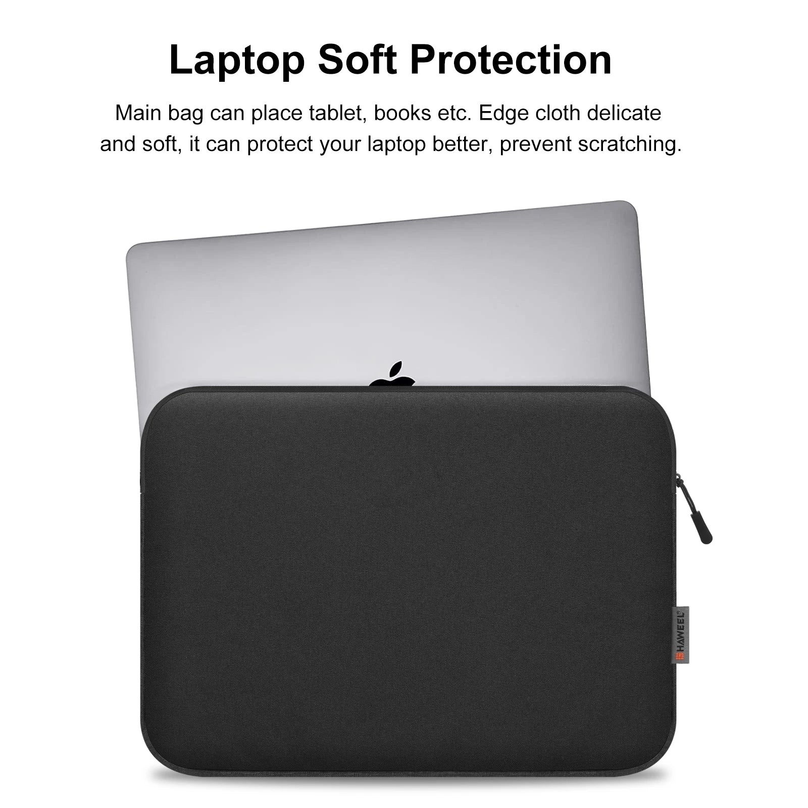 Nylon Laptop Sleeve Case for 11, 13, 15, and 16 Inch Laptops