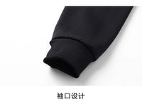 Men's Winter Fleece Jacket with Zipper and Pockets