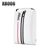 Zippered Waterproof Nylon Golf Shoe Bag Large Capacity 32x22x11cm