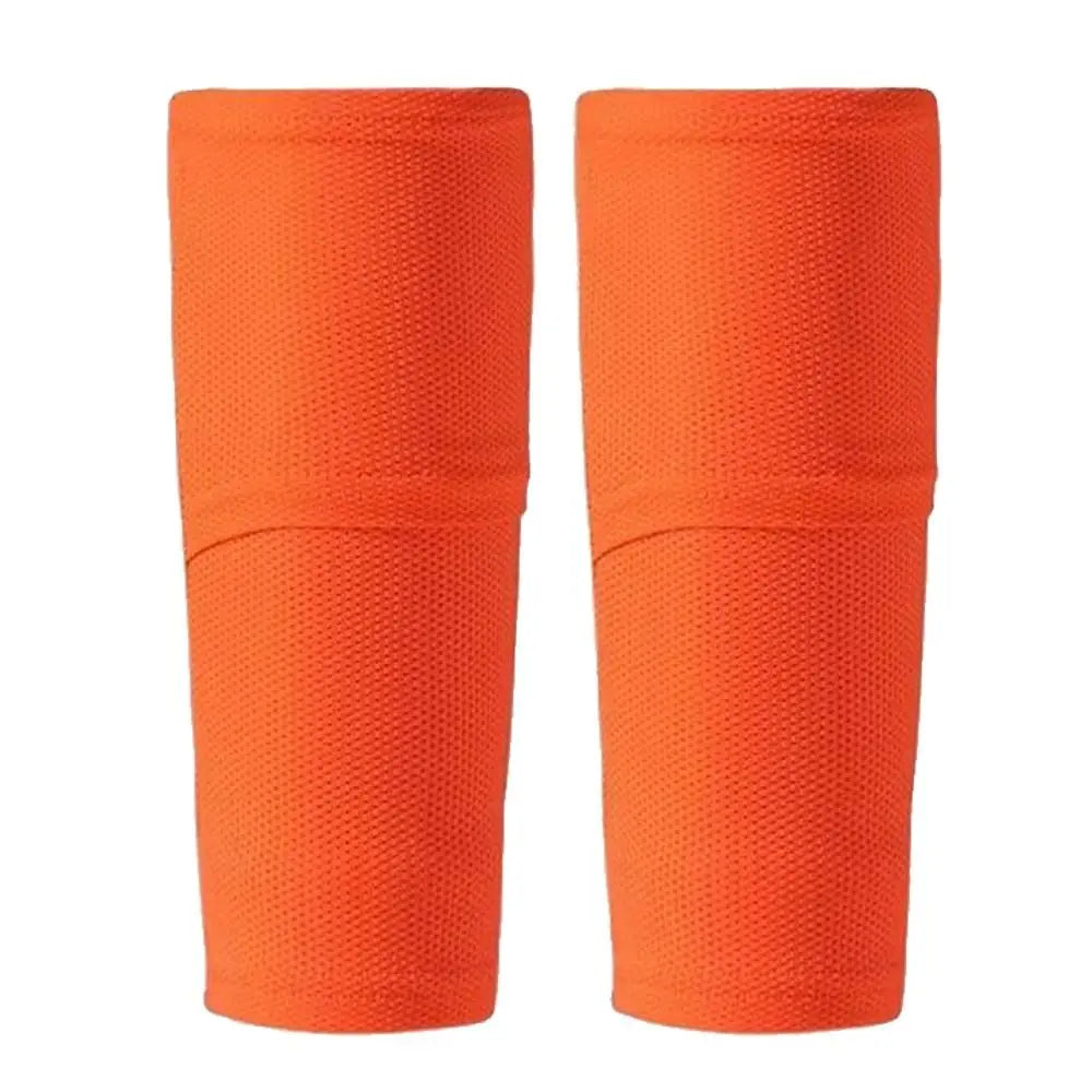 1Pair Soccer Shin Guard Football Crashproof Calf Protector Nylon Leg Sleeves Sock Shin Protector with Pocket Training Protection - Buy online at  Vibe In Cart.