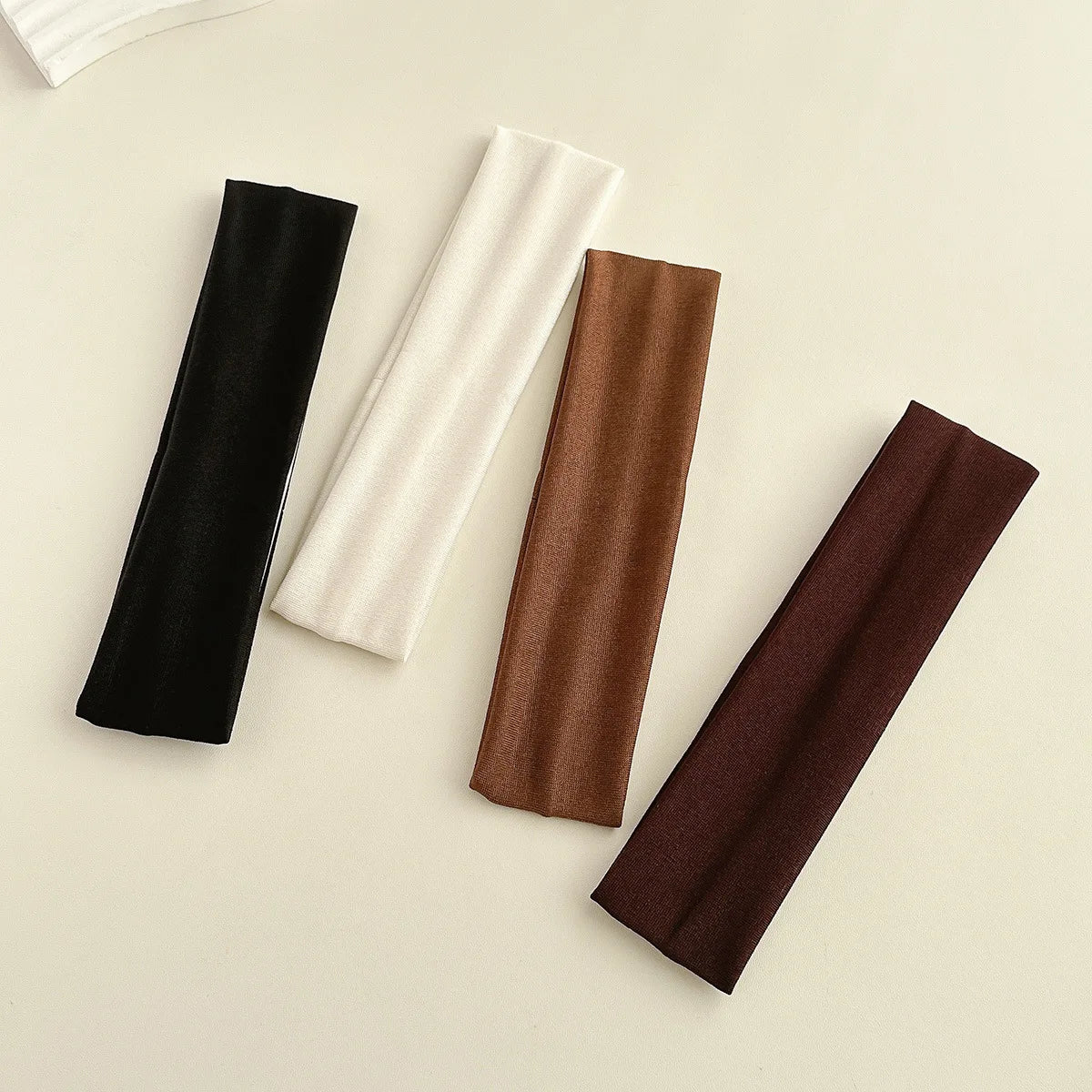 Four Seasons Solid Sports Headbands For Women Fitness Running Yoga Solid Color Elastic Hairbands Stretch Makeup Hair Accessories - Buy online at  Vibe In Cart.