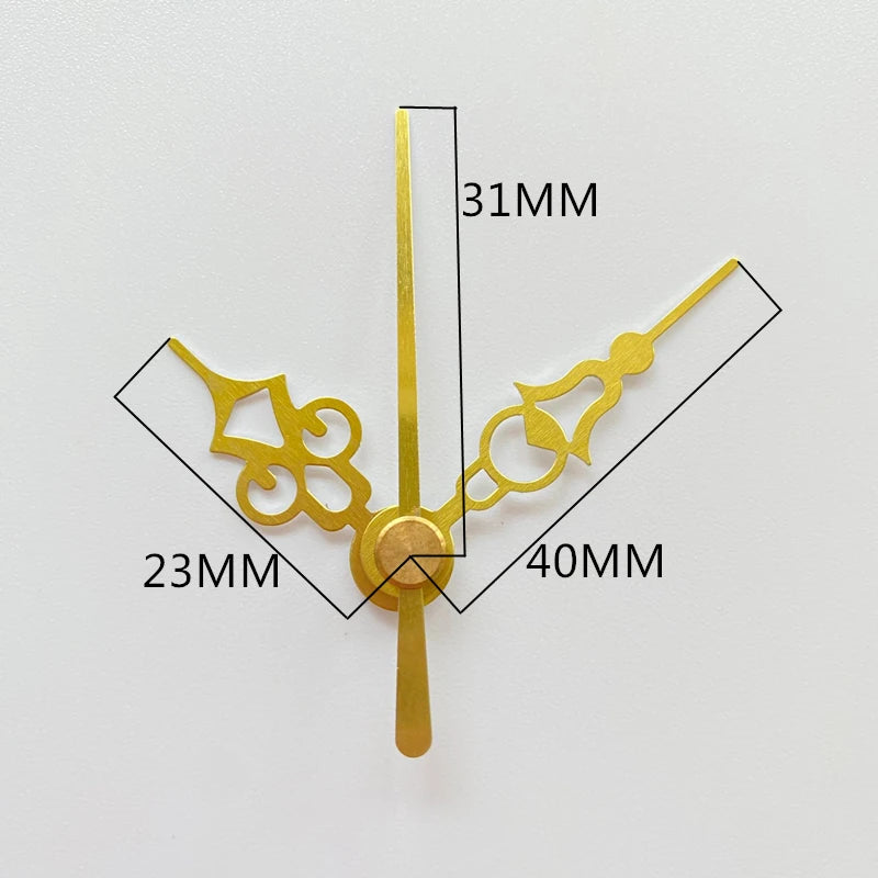 Silent Quartz Battery Operated Clock Movement with Hands