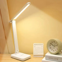 Foldable Table Lamp Led Desk Lamp 3 Type Stepless Dimmable Touch Bedside Reading Eye Protection Night Light USB Chargeable - Buy online at  Vibe In Cart.