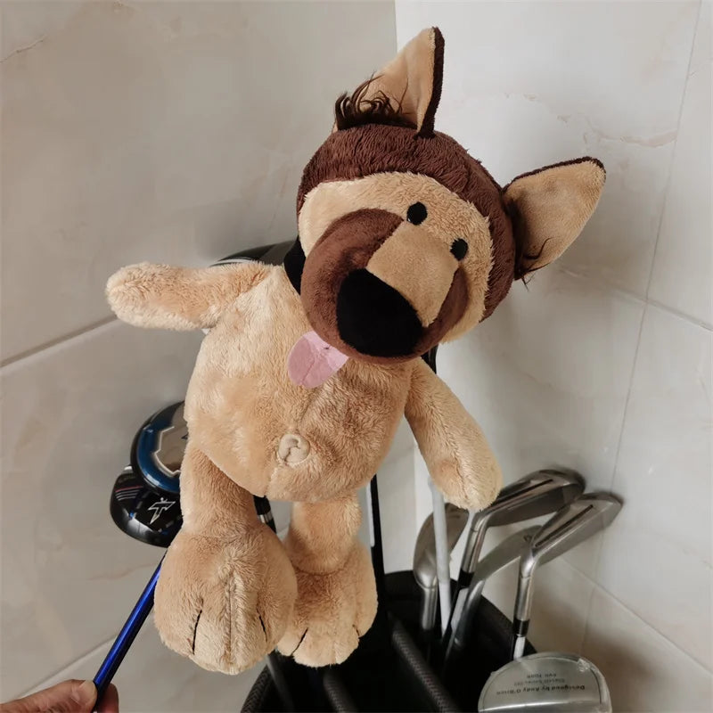 Plush Headcover for Golf Fairway Woods and Right Handed Clubs