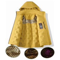 EUMERGX Men's Women's Winter Coat Waterproof Windproof Warm Fleece Jacket Unisex Hiking Camping Skiing Climbing Windbreaker - Buy online at  Vibe In Cart.