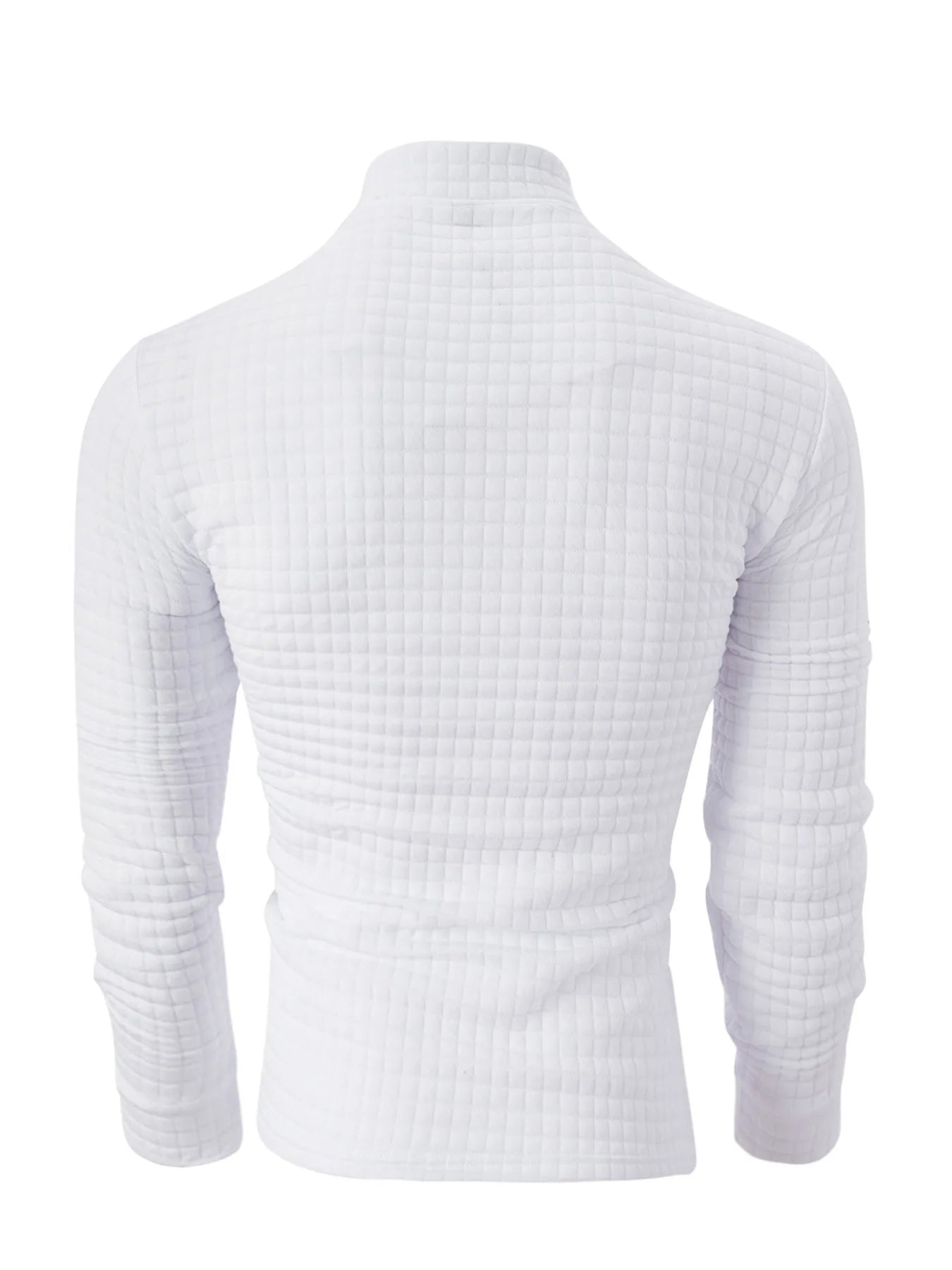 Spring autumn men's golf POLO shirt stand collar checkerboard arm zipper pocket fashion sports long-sleeved polo shirt top - Buy online at  Vibe In Cart.