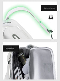 Head Tennis Bag Djokovic Signed Single Shoulder Tennis Backpack Handbag Tennis Rackets Bag Head Novak Duffel Bag Badminton - Buy online at  Vibe In Cart.