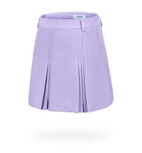 TTYGJ New Golf Skirt Women Spring Autumn Fashion A-lined Skirt Ladies Outdoor Sports Skorts Casual Golf Wear with Inner Shorts