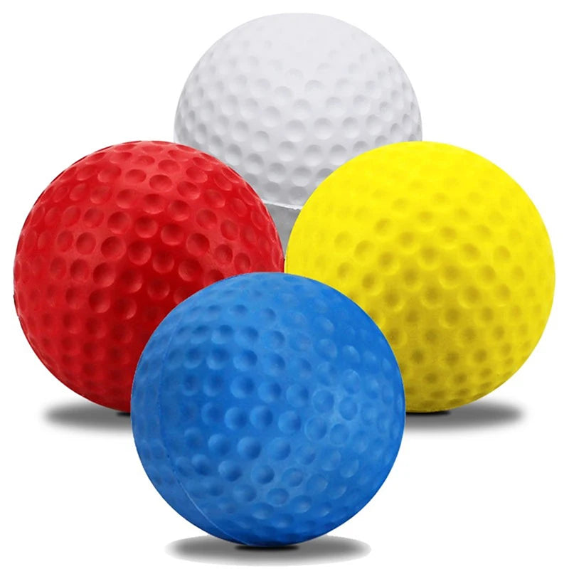 5Pcs PU Foam Solid Sponge Soft Golf Balls For Indoor Golf Practice Ball 4.27cm/1.68inch Children's Toys Golf Accessories - Buy online at  Vibe In Cart.
