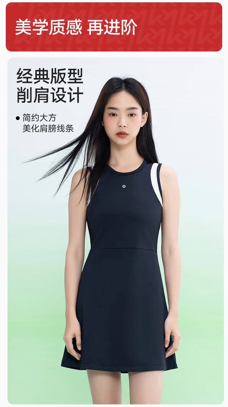 Kawasaki Summer Dress of 2025 Breathable Quick Drying Tennis Dress Women's Golf Wear K1C08-C2798 - Buy online at  Vibe In Cart.