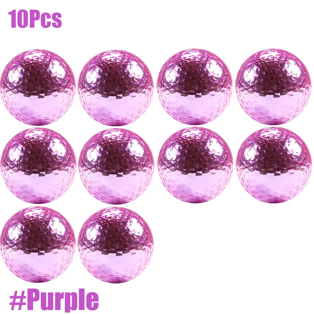 42.7mm Diameter High Visibility Golf Balls for Women, 10 Pack