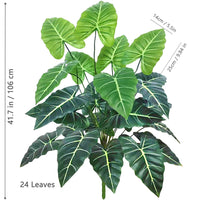 Artificial Calla Lily Fake Plant with Leaves, 60-107cm Plastic