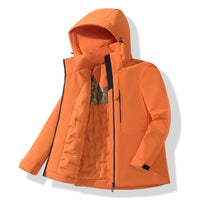 Unisex Waterproof Windproof Warm Winter Fleece Coat for Outdoor Use