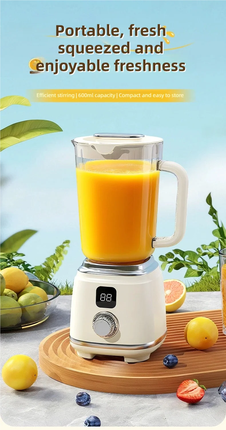 TINSOL New Home Juicer 10 Blades 3000mAh Multifunctional Blender Knob Juicer Ice Crusher  High Juicing Rate Kitchen Tools - Buy online at  Vibe In Cart.