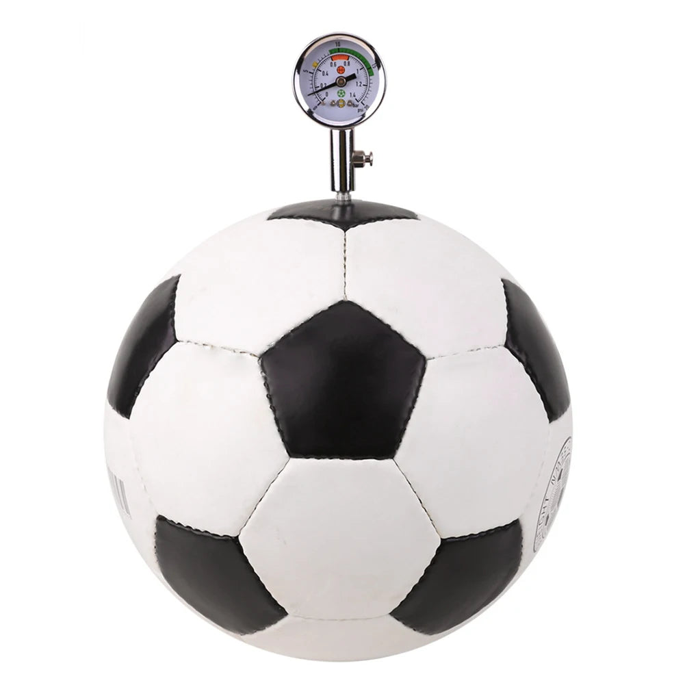 Soccer Ball Pressure Gauge Air Watch Or 3PCS Needle Football Volleyball Barometers Portable Air Release Valve Inflatable Tools - Buy online at  Vibe In Cart.