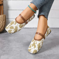 Women Flats New Leopard Print Comfortable Soft Flat Loafers Shoes Women Ballet Flat Mary Jane Shoes for Women - Buy online at  Vibe In Cart.
