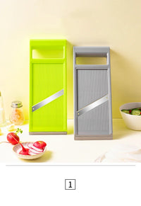 Multifunctionele Vegetable Cutter With Steel Blade Mandoline Slicer Potato Peeler Carrot Cheese Grater Kitchen Accessories Tools - Buy online at  Vibe In Cart.