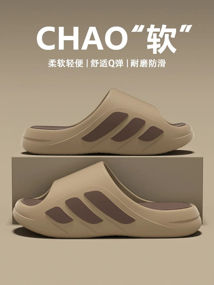 Outdoor sports slippers for men's home summer new style for wear thick sole non-slip eva anti-odor and outer wear sandals formen - Buy online at  Vibe In Cart.