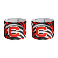 Adjustable Elastic Polyester Soccer Captain Armband for Training