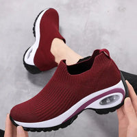 2024 summer New Women Fashion Casual Sport Shoes Wedge Platform Sneakers  Ladies Breathable  Vulcanized Shoes - Buy online at  Vibe In Cart.