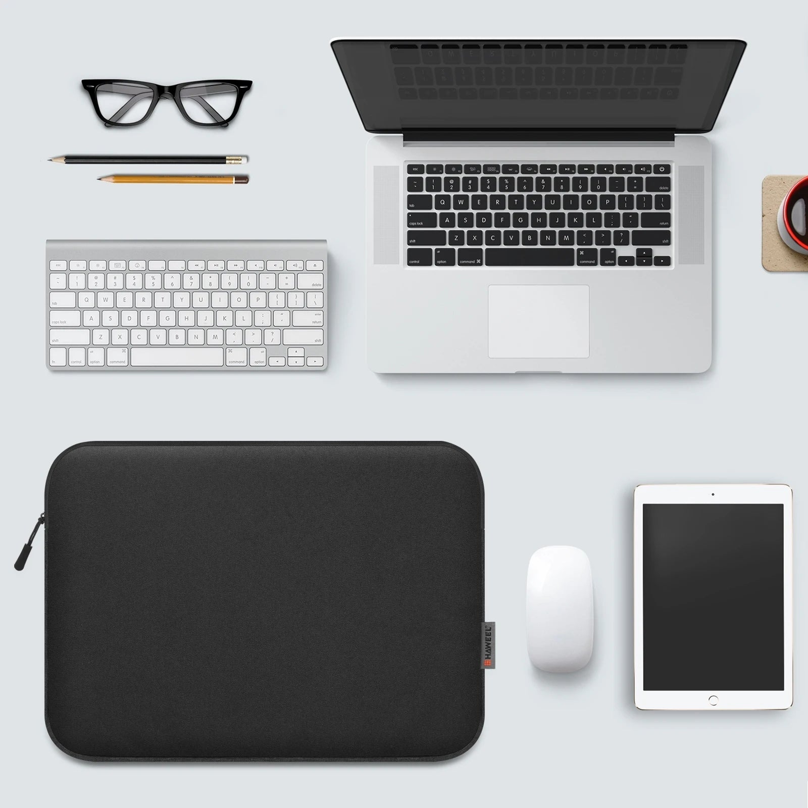 Nylon Laptop Sleeve Case for 11, 13, 15, and 16 Inch Laptops