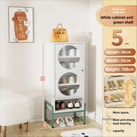 Modern Style Wooden Shoe Organizer For Entryway Storage