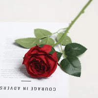 1/3/5/10/20pcs Roses Artificial Flowers Rose Flower Branch Artificial Red Roses Realistic Fake Rose for Wedding Home Decor - Buy online at  Vibe In Cart.