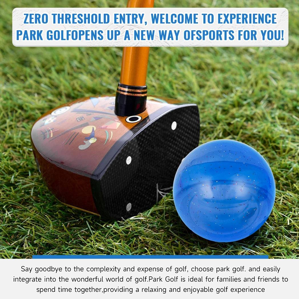 Caiton 1pc 3-Layer Park Golf Ball – Outdoor Elastic Practice, 5 Colors (Yellow/Blue/Green/Orange/Red), for Leisure & Beginners - Buy online at  Vibe In Cart.