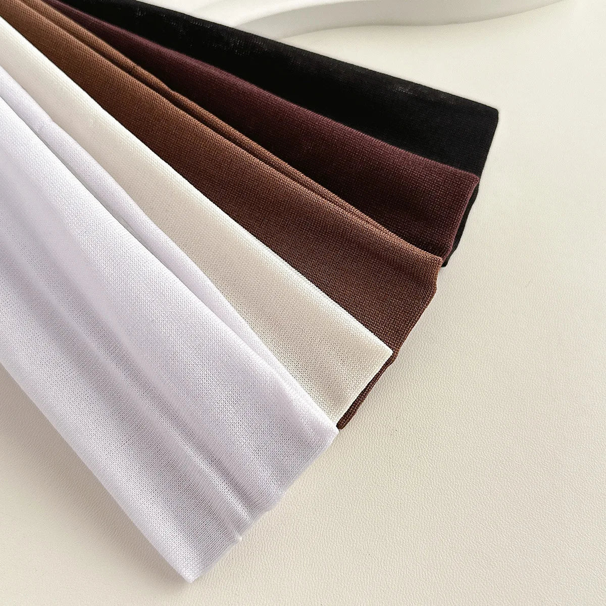 Four Seasons Solid Sports Headbands For Women Fitness Running Yoga Solid Color Elastic Hairbands Stretch Makeup Hair Accessories - Buy online at  Vibe In Cart.