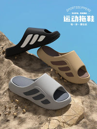 Outdoor sports slippers for men's home summer new style for wear thick sole non-slip eva anti-odor and outer wear sandals formen - Buy online at  Vibe In Cart.