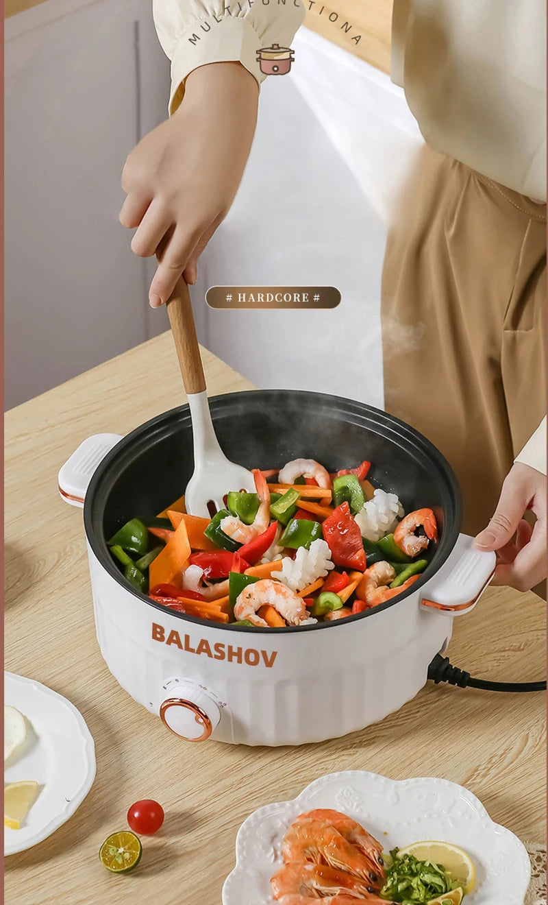 3L Portable Electric Rice Cooker 110V US Multifunctional Double Layer Pan Non-stick Cookware for Kitchen and Home Appliance - Buy online at  Vibe In Cart.