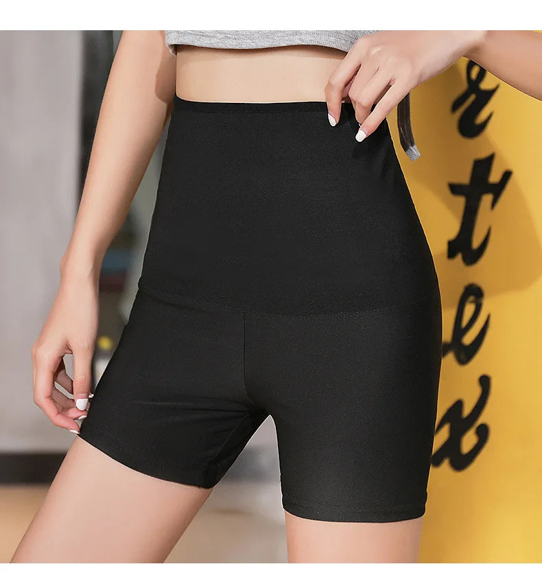 Women's Polyester Slimming Body Shaper Capris Leggings