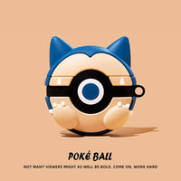 Silicone Protective Earphone Case with Cartoon Pattern