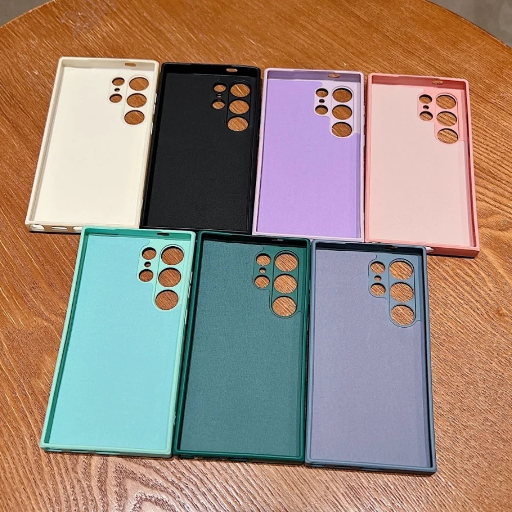 Liquid Silicone Shockproof Soft Protective Phone Case With Camera Protection