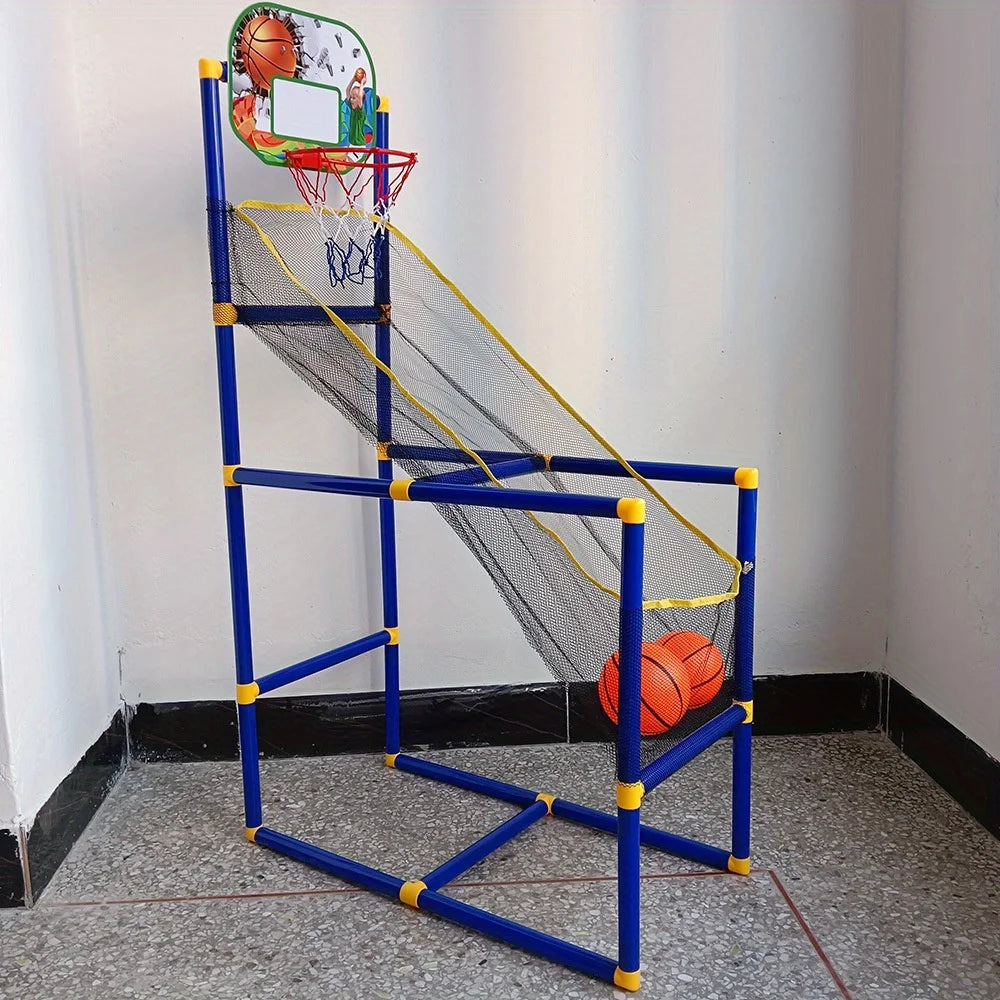 Enjoyable Arcade Basketball Game Set - Indoor/Outdoor Dual Play, Easy Setup with Pump & Balls, Ideal Holiday & Birthday Gift - Buy online at  Vibe In Cart.