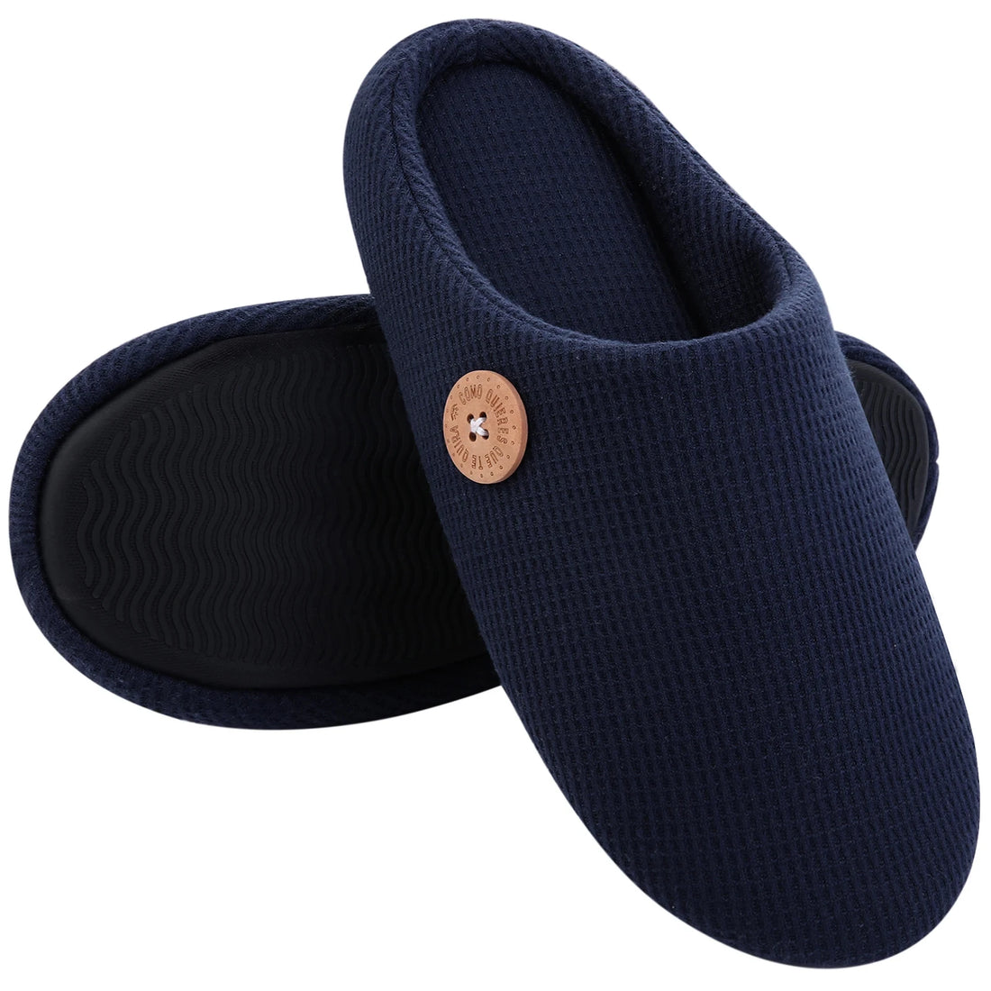 Smile Pop Men Flat Slippers Indoor Cozy Home Men Slippers Winter Casual Slippers Soft Antiskid Slippers Outdoor Fashion Shoes - Buy online at  Vibe In Cart.