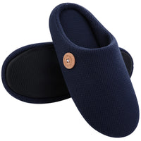 Smile Pop Men Flat Slippers Indoor Cozy Home Men Slippers Winter Casual Slippers Soft Antiskid Slippers Outdoor Fashion Shoes - Buy online at  Vibe In Cart.