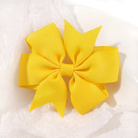 Kids Bow Hair Clip Set With 20 Or 40 Pieces, Random Colors, Grosgrain Ribbon